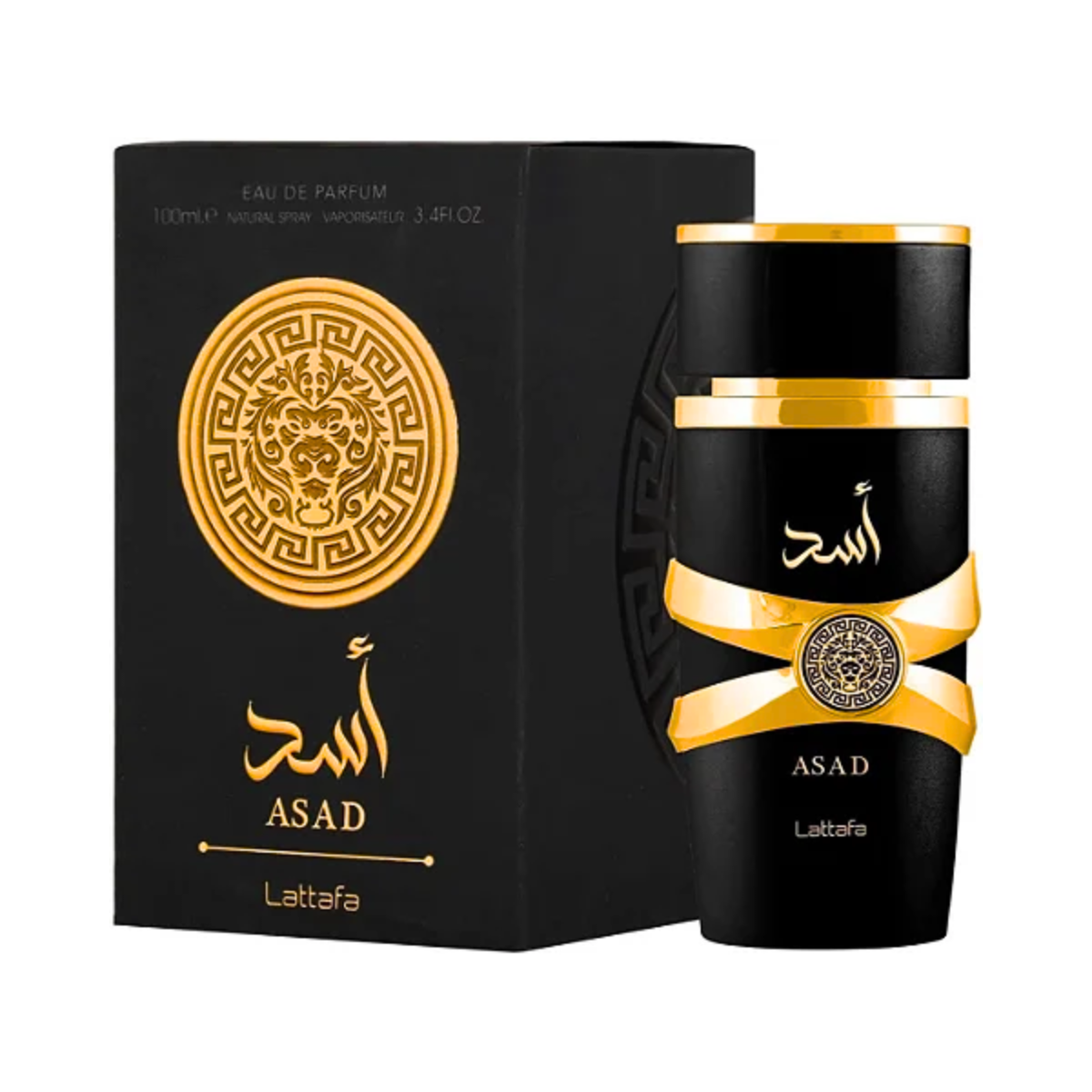 Set 3 Parfema | Qaed Al Fursan + Lattafa Asad + Afnan 9PM 100 ml